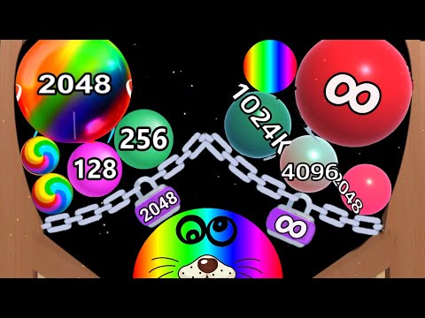 Satisfying Mobile Game / Blob Merge 3d - ball run 2048 Level Up Gameplay Walkthrough Mobile part #2