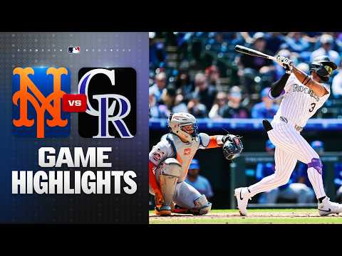 콜로라도 VS 뉴욕메츠 6:2 MLB 스포츠하이라이트