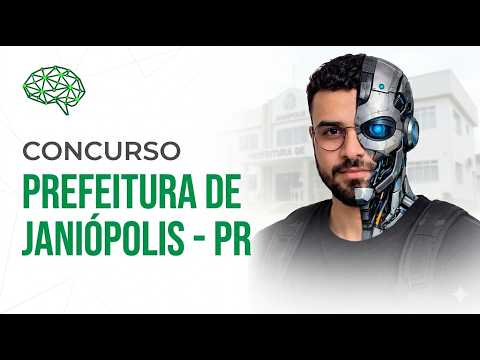 SAIU! Concurso JANIÓPOLIS PR 2026: Edital PUBLICADO com 5 VAGAS e inicial de até R$ 4,3 MIL!
