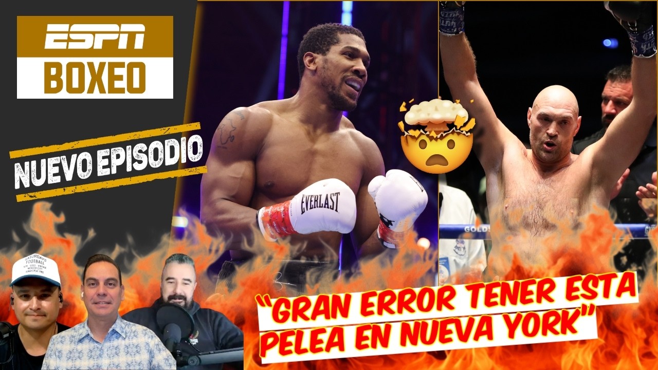 TYSON FURY vs. ANTHONY JOSHUA PERDERÁ VALOR en ESTADOS ÚNIDOS. Se EQUIVOCARON | ESPN Boxeo