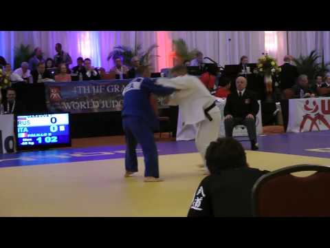 2012 Judo WC Veterans, Varavva (RUS) - Palillo (ITA) [M4-60kg]