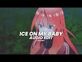 Ice On My Baby Yung Bleu Edit Audio