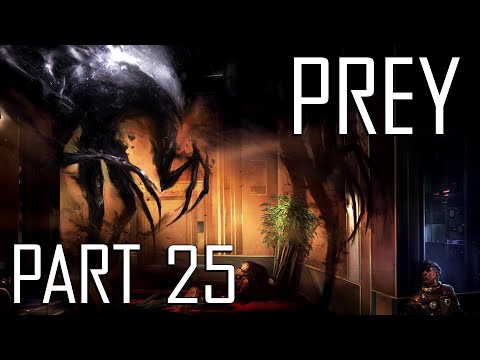 Prey Walkthrough Pt.25- Nightmare Hunting, Derelict Shuttle (No Commentary)