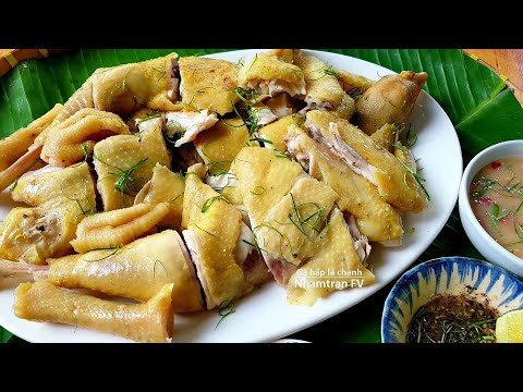 Gà Luộc Lá Chanh