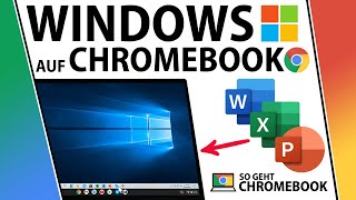 WINDOWS auf CHROMEBOOK: So sehen Excel, Word + Powerpoint in Chrome En