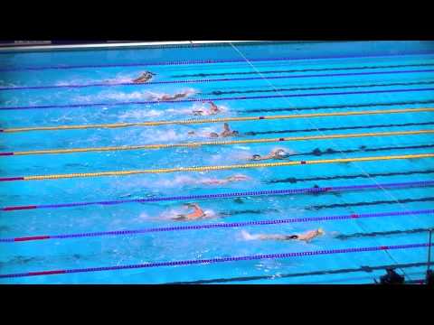 800m Freestyle Men, Final. Swimming World Championships BCN 2013. SUN Yang Gold Medal