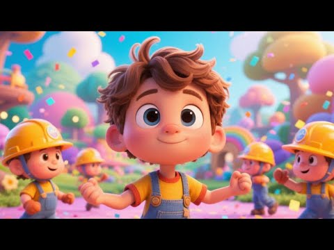 Cidade Colorida 🌈 l Música Infantil Animada 
