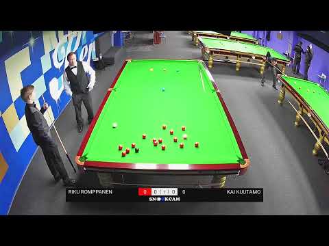 Kera Snooker Sm alkukilpailu 27112021 Mika Hummelin - Tien Duc Lam