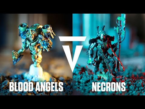 Blood Angels vs Necrons: Warhammer 40k Battle Report