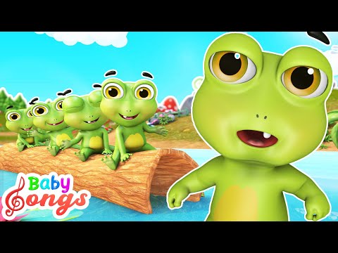 Five Little Speckled Frogs + More Nursery Rhymes & Kids Songs | Baby Songs | Rhymes