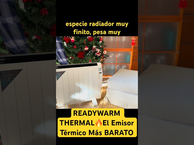 Vídeo relacionado con Cecotec Estufa Eléctrica Calefactor Infrarrojo ReadyWarm 1200 Infrared. 1200W, 3 Niveles Calor, Interruptores Laterales, Asa Transporte, Calor Uniforme, Sensor Antivuelco, Seguro, Compacto