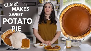 The Sweet Potato Pie Every Thanksgiving Table Needs | Claire Saffitz