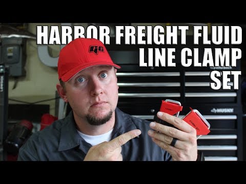 Harbor Freight Fluid Line Clamp Set // Shop Tools I Can't Live Without: Episode 7