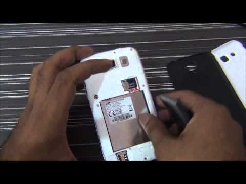 How to insert SIM Card in Galaxy Grand Quattro, First Boot Setup