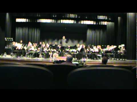 Hough High School Symphonic Band 3-23-2011 To Forge the New Frontier.MPG