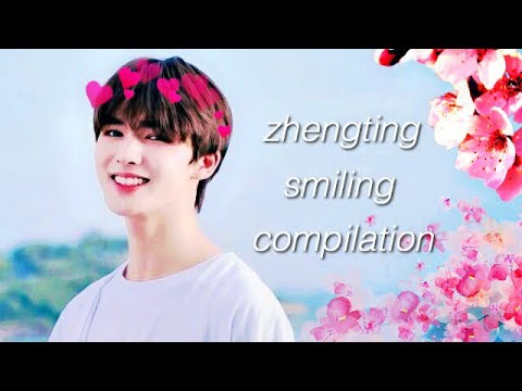 literally just zhu zhengting smiling for two minutes