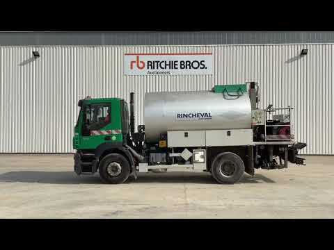 2007 Iveco Stralis 310 4x2 Asphalt Distributor Truck I St Aubin, France Auction - 24 March