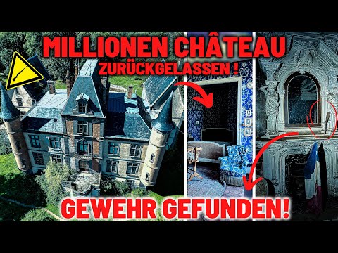 LOST PLACE // ESCAPE🏃from the MILLIONS 💸 CASTLE 🏰! Food still SHELFLY! EVERYTHING left behind 😱