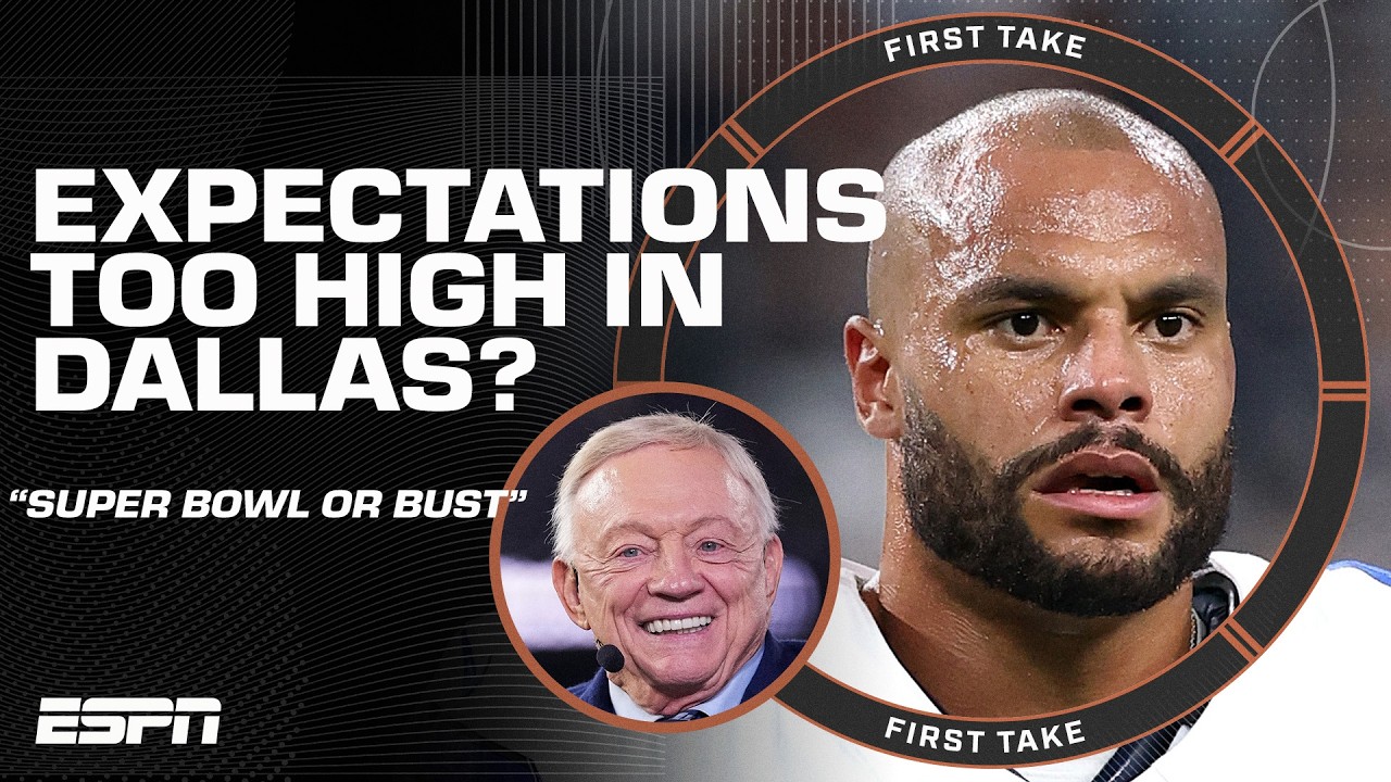 Is it SUPER BOWL OR BUST for the Cowboys? ‘I WANT TO VOMIT!’ 🤢 | First Take