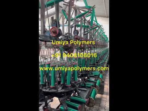 Plastic braided rope