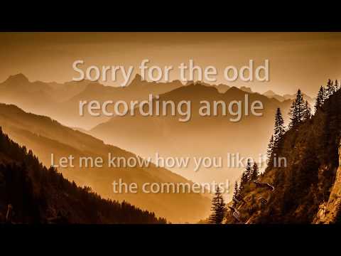 Intermediate Painting - Foggy Mountains Time lapse (Some Footage was Lost)