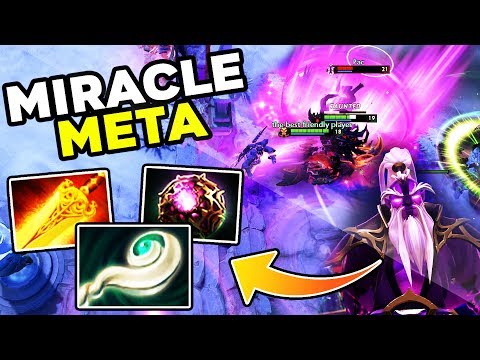 Miracle- Creating a New Meta with Void Spirit? Radiance + Octarine Core + Euls Combo - Dota 2