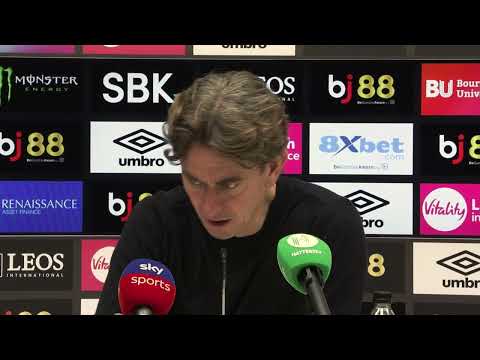 "IT'S A TOUGH ONE TO TAKE!" POST-MATCH PRESS CONFERENCE: Thomas Frank: Bournemouth 3-2 Tottenham