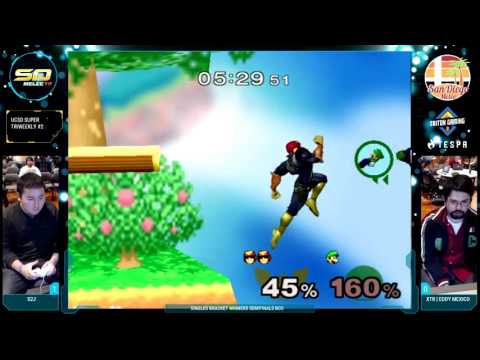 UCSD Super Triweekly #2 - Singles WSF: MIOM | S2J vs. XTR | Eddy Mexico - SSBM