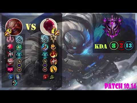 GRAGAS vs LEE SIN JUNGLE - PATCH 10.14