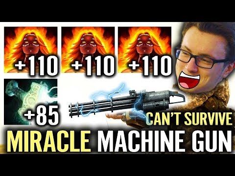 Miracle- Max Attack Speed Tactic is the BEST - Dota 2 Miracle Lina
