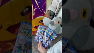 Primera vez abriendo sobres de ¡Ninja Spinner! Hemos tenido bastante suerte 😮💨🕊️🍀 #pokemon