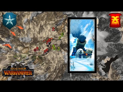 I LOVE LITTLE GROM! 🐻‍❄️❤️Kislev Vs Khorne. Total War Warhammer 3, Multiplayer - Domination