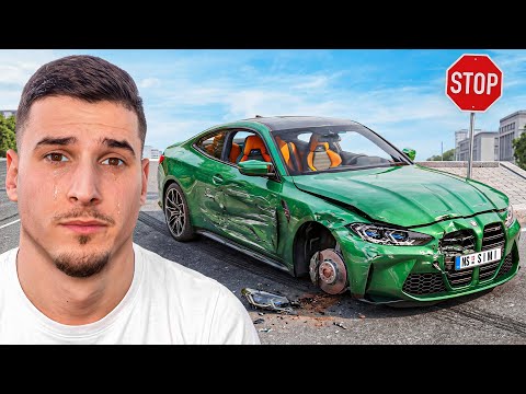 MOJA REAKCIJA NA BMW M4 POSLE SAOBRACAJNE NESRECE!