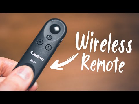 How To Connect the Canon BR-E1 Remote to A Canon Mirrorless Camera #2MinuteTutorial