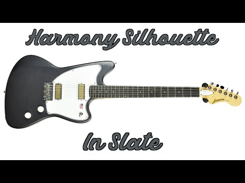 Harmony Silhouette with Rosewood Fretbaord 2023 - Present - Slate image 8