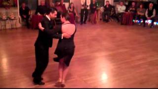 Facundo de La Cruz Y Paola Sanz at DGS Dec 8, 2015 La Romeria Milonga