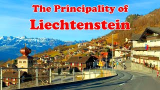 🇱🇮 The Principality of Liechtenstein - Roadtrip 2022 - Driving Through Liechtenstein's Pretty Valley