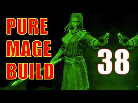 Skyrim Pure Mage Walkthrough NO WEAPONS NO ARMOR #38 - Bleak Falls Barrow