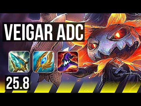 VEIGAR & Senna vs VAYNE & Milio (ADC) | Legendary, 13/3/5 | NA Master | 25.8