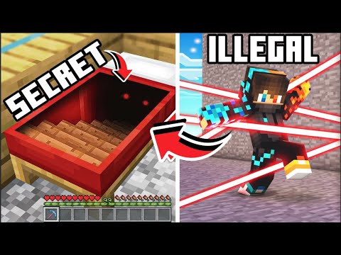 I Built The Most Illegal Base In MINECRAFT SMP