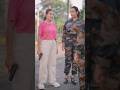 Double Role Shobha Army ️ Shortvideo Funny Trending Army