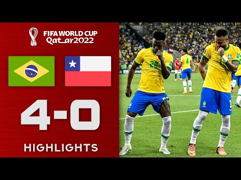 Brazil 4-0 Chile | WC 2022 Qualifiers | Highlights