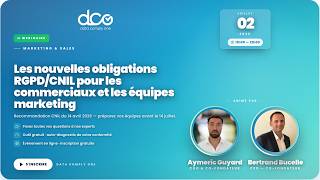 RGPD / CNIL : tout comprendre sur la prospection commerciale et les pi