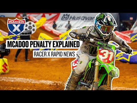 Why Cameron McAdoo & Jason Anderson were penalized | Racer X Rapid News