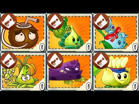 ALL CANNON Plants LEVEL 1000 Power-Up! in Plants vs Zombies 2 (PVZ2 Version 8.8.1)