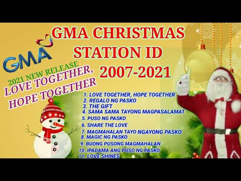 GMA Christmas Station ID Nonstop Playlist Compilation 2007-2021