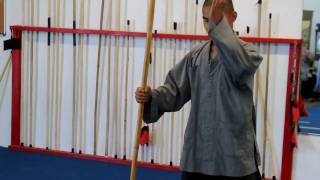 preview picture of video 'Wang Bo Staff Shaolin Monk Hawthorne CA'