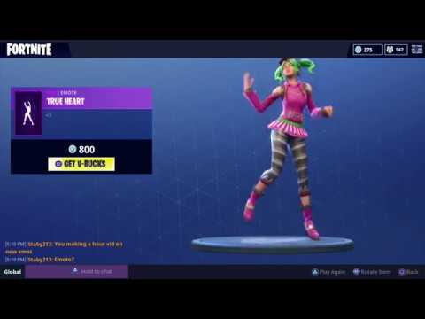 FORTNITE TRUE HEART EMOTE! (1 HOUR)