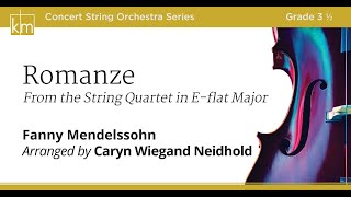 Romanze - arranged by Caryn Wiegand Neidhold