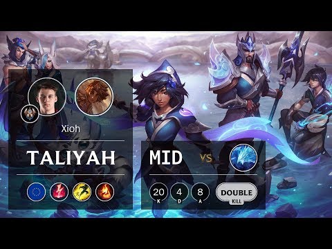 Taliyah Mid vs Anivia - EUW Challenger Patch 9.21